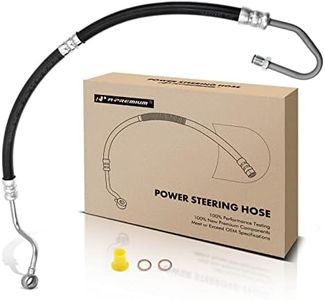 A-Premium Power Steering Pressure Hose Line Assembly with Flared Fitting Compatible with Toyota Corolla 1993 1994 1995 1996 1997, 1.6L 1.8L, Pump to Gear/Rack