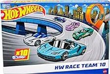 Hot Wheels Toy Cars, 10-Pack of Rac