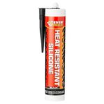 Everbuild Heat Resistant Sealant – High-Performance Heat Resistant Silicone Sealant – Heat Stable Up To 275°C – Black – 310ml