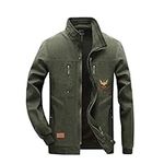 YJKJ Welding Coat, Welding Jacket, Armygreen Wearable Anti-Scalding Flame Retardant Strong And Sturdy,B,185