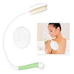 LYIGEOL 27.5” Back Bath Brush with Long Curved Long Handle,Shower Brush with U-Shaped for Cleaning,Body Scrubber for Elderly,Disabled, Post-Surgery,Limited Mobility,Spine Pain,Frozen Shoulder