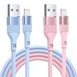 Ankoda iPhone Charger Cable,2Pack 3M MFi Certified iPhone Charger Cord 10FT Lightning Cable to USB Fast Charging Compatible with iPhone 14 13 12 11 Pro Max XR XS X 8 7 6 Plus 5 5S SE