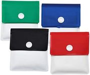 Meta-U Pocket Astray Pouch- Fireproof PVC-Odor free-Portable Compact- Assorted Color- pack of 4