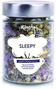 Kintra Foods Organic Premium Sleepy Loose Leaf Tea, 40g