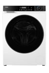 Haier X Series 5 10kg Wash + 6kg Dry Freestanding Washer Dryer, 1400 RPM, A-20% Rated, I-Refresh, hOn App, 16 Programmes, Smart Dual Spray, White & Black Door, 56x60x85 cm - HWD100BP16357UUK