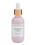 Pearlessence Rosehip Balancing Facial Oil + Rosehip Fruit Oil & Vitamin C | Daily Hydration to Help Balance & Revive Skin | USA Made (54 ml)