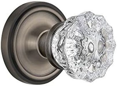 Nostalgic Warehouse Classic Rosette with Crystal Door Knob
