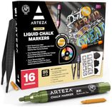 ARTEZA Pastel Liquid Chalk Markers,