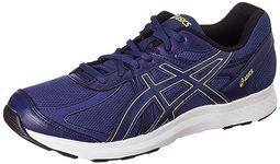 ASICS Mens Road Jog Blue/Yellow Running Shoe - 8 UK (1011B247.402)