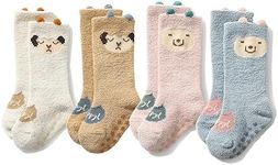 Jupsk Baby Winter Fuzzy Socks with 