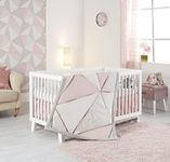 OBERLUX Crib Bedding Set for Girls-