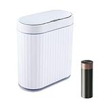 Smart Trash Bin with Lid for Bathro