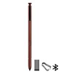 With Bluetooth, Duotipa Note 9 Stylus Pen Replacement for Samsung Galaxy Note 9 N960 All Versions Stylus Touch S Pen with Tips/Feathers (Brown)