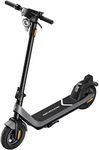 NIU KQi2 Electric Scooter for Adults - 600W Max Power, 40KM Range, Max Speed 28KM/H, Double Braking System, Wide Deck, 9.5'' Tubeless Fat Tires, Portable Folding E-Scooter, UL Certified-Grey