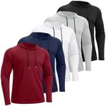 HovSiyla 5 Pack Men's Fishing Shirt