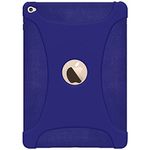 Amzer Silicone Jelly Skin Fit Case Cover for iPad Air 2, Blue (AMZ97444)