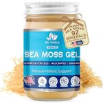 Sea Moss Gel by BioVitalica - Irish sea Moss raw Organic - Premium Quality - Dr Sebi, Vegan superfood for Cells - 100% Natural seamoss Gel… (Original, 1 Pack)