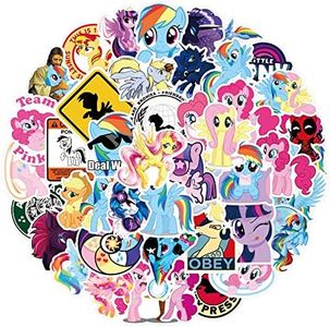 My Little Pony Stickers 50pcs Unicorn Stickers for Gift Bags Children's Birthday Party Bags Girls Boys
