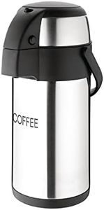 Olympia Pump Action Stainless Steel Airpot, 3 Litre Capacity