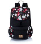 Lunar's Monica - 1 Compartment Water Resistant Stylish Fashion Ladies Backpack Girls School Bag Student Backpack Women Trendy Travel Bag