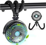 Reelau Baby Stroller Fan with Flexi