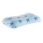 The White Willow Bed Pillow for Kids-Baby Pillow for 2 Years to 8 Years-Contour Memory Foam Soft Kids Pillow for Sleeping-Small Pillow-Kids Pillow for Girls & Boys-Toddler Pillow-Blue Pillow Cover
