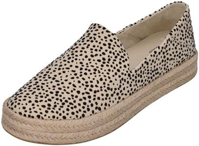 TOMS Womens Slip On Cushioned Footbed Slip-On Sneakers Tan 8 Medium (B,M)