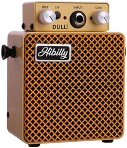 Mini Pocket Guitar Amplifier and Micro Amp for Professional Performances and Practice Sessions Color (Cream White - Dull 5)