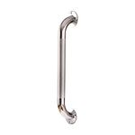 DMI Textured Steel Grab Bar for Bath and Shower Safety, 18 inch, Silver