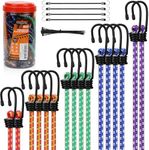 HORUSDY 21 - Piece Bungee Cord Set 