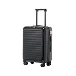 AIR CANADA Carry-On Office on Wheels Luggage, Lightweight Suitcase with 8 Spinner Wheels and Weatherproof Shell, Black (19-inch)