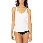 Playtex Women's Maternity Nursing Camisole with Built-in-Bra #4957, White, Large