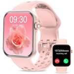 Efolen Smart Watch for Women, Bluetooth Call/Voice Assistant, 1.83" Fitness Watch with Heart Rate SpO2 Sleep Monitor, 100+ Sports Modes Activity Tracker, Step Counter Smartwatch for iOS Android