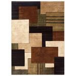 Home Dynamix Contemporary Geometric Area Rug, Polypropylene, Abstract, 7'10" x 10'6"