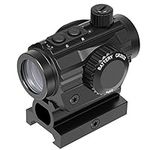 Feyachi Red & Green Dot Sight RDS-36 1x22mm 5 MOA red & Green dot Scope with 0.83" Riser Mount Rifle Sight