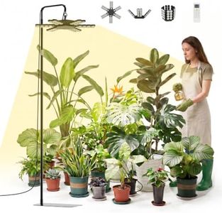 SANSI Grow Light for Indoor Plant, 240W Full Spectrum Heavy-Duty Floor Lamp