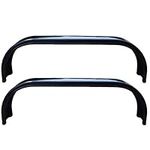 AB Tools Trailer Twin Axle Tandem Mudguard Wing Fender 13" / 14" Wheels 61" x 8" Pair