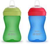 Philips Avent My Grippy Spout Cup, 10oz, 2pk, Blue/Green, SCF801/21