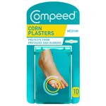 Compeed Corn Bandage For Foot Finger Rubbing Protection, Foot Corn Remover Bandages, Medium_10 Pc Pack