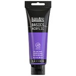 Liquitex Basics Acrylic, 118 ml Tube - Purple Brilliant