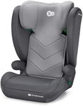 Kinderkraft I-Spark I-Size Baby Car Seat, Group 2/3, 100-150 cm, from 3.5 to 12 Years, 15 to 36 Kg, Light (4.5 Kg), 3-Point Seat Belt, Side Protection, Gray