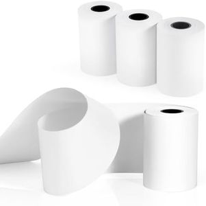 PONNOR Print Paper 2 1/4" x 33' Thermal Printer Receipt Paper Suitable for AL929- Money Counter Printer(4Rolls)