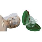 HypaGuard Training Manikin Resuscitation Face Shields on a Roll & HypaGuard Pocket CPR Face Mask for Resuscitation