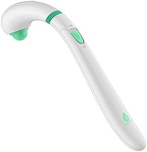 PURSONIC Vibration Handheld Massager for Back, Foot, Neck, Shoulder, Leg, Calf Pain Relief, 2 Speeds,for Hard to Reach Areas, Easy Grip Handle