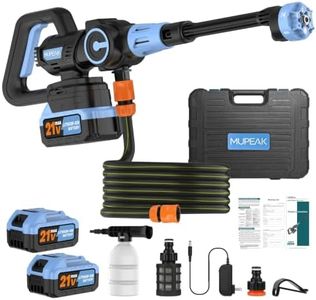 MUPEAK Cordless Power Washer 1500PSl, Portable Power Washer, Blue