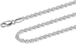 925 Sterling Silver Rope Chain Lobs