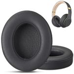 Replacement for Beats Studio 3 Replacement Ear Pads Grey, Beats Studio Wireless Replacement Ear Pads Earpads for Beats Studio 3 Beats Studio 2,Beats Studio 3 Wireless Ear Cushions (Titanium Grey)