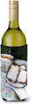 Caroline's Treasures MW1189LITERK Beignets Breakfast Delight Wine Bottle Koozie Hugger, Wine Bottle, Multicolor