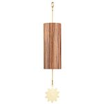 Leepesx Natural Bamboo Wind Chimes,Chakra Chimes Meditation Chord Windchime Windbell for Outdoor Garden Patio Home Decoration Zen Meditation Relaxation