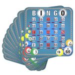 Tapp Collections™ Bingo Shutter Cards 10-pk - Bingo Balls